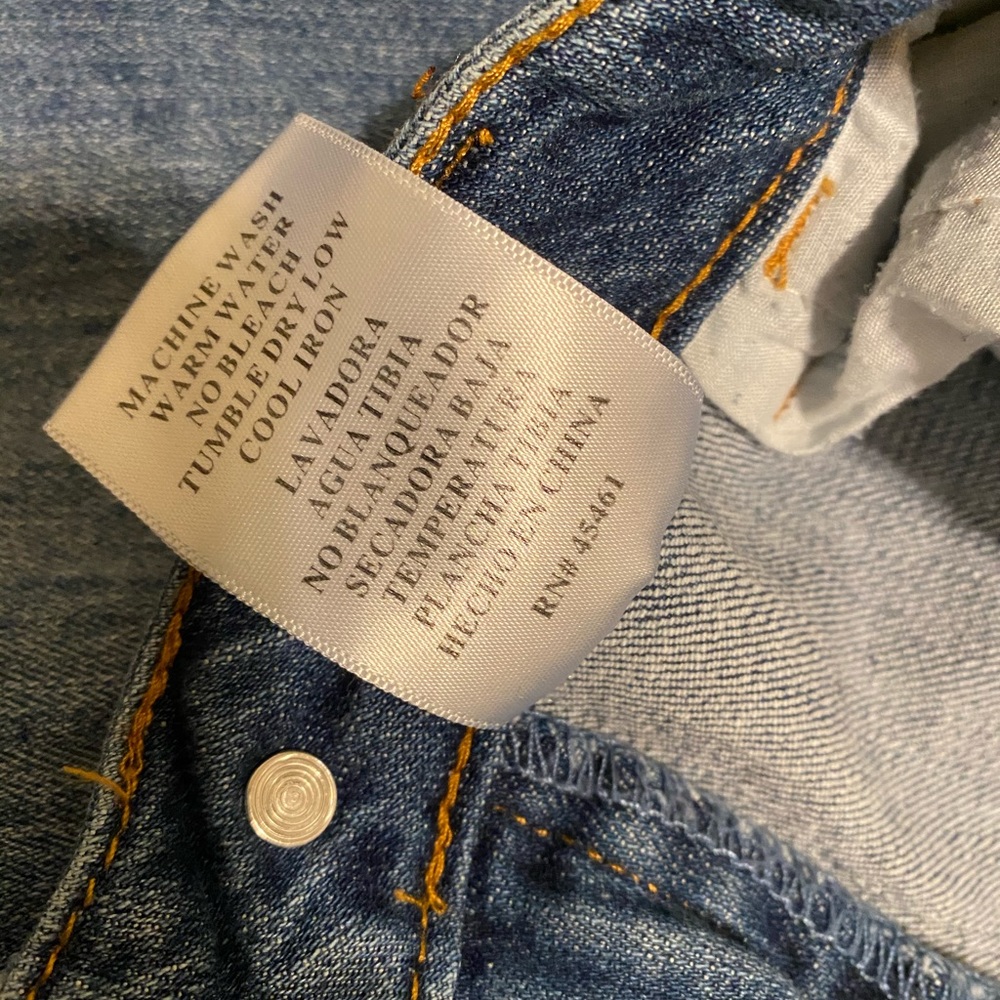 Encore Skinny Mid Rise Blue Jeans - Picture 5 of 6
